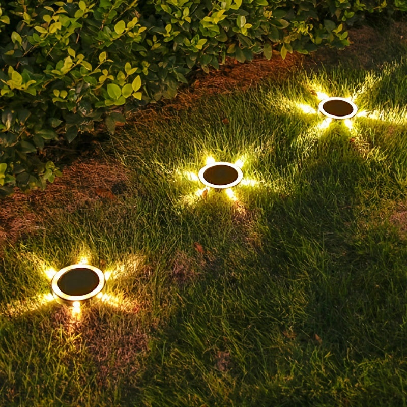 SolarGlow – 6 LED Tuinverlichting met Zonne-energie