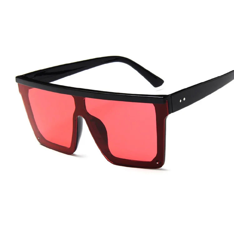 Dirk Shades - Retro Vierkante Zonnebril