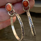 Charming Vintage-Inspired Nalani Onyx Earrings in Boho Style