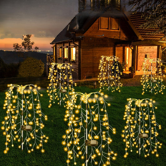 SolarGlimmer - Tuinlamp op Zonne-energie met 8 Verlichtingsstanden