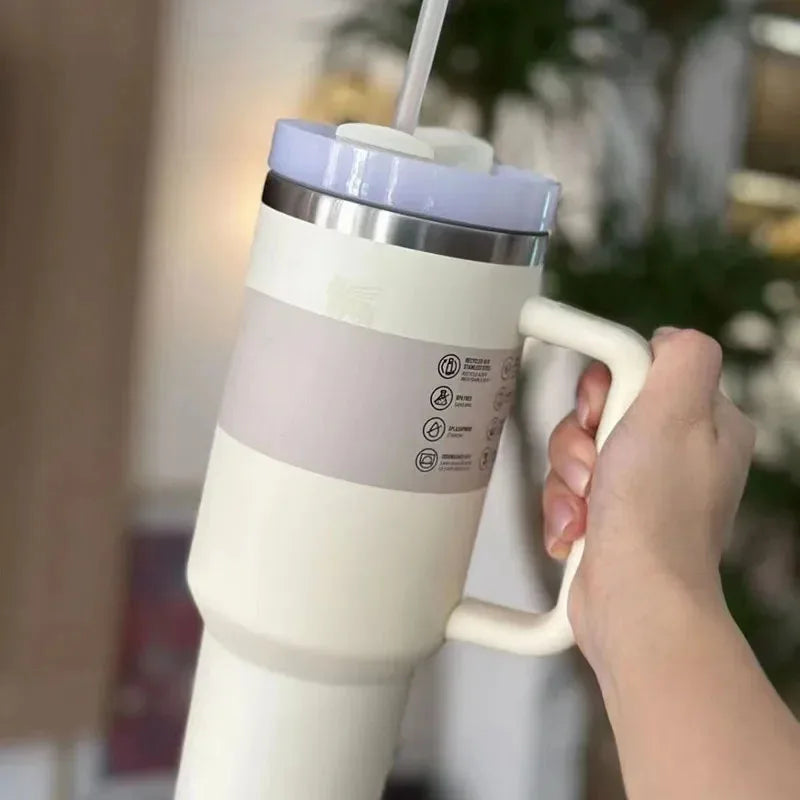 HydratePro Thermobeker – 1180ml met Innovatief FlowState Deksel