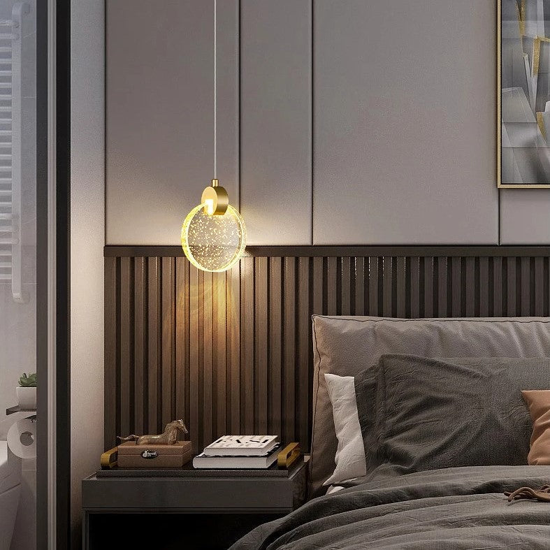 RayonsD’Or – Glazen Plafondlamp voor Elegante Sfeer