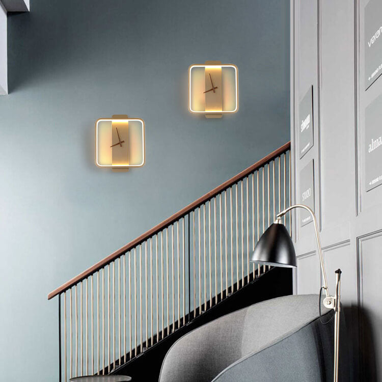 Luxe Klokvormige LED-Wandlamp voor Modern Interieur