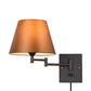 SwingLight – Verstelbare Wandlamp met Linnen Kap