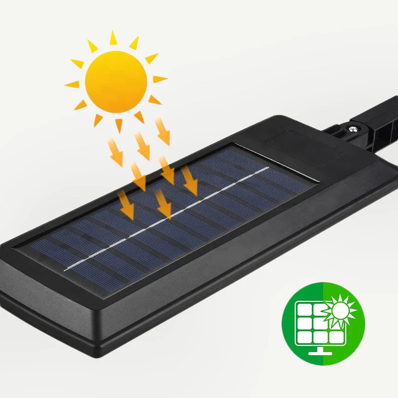 Draadloze LED Solar Beveiligingslamp - 100% Zonne-energie!