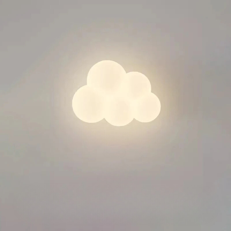 CloudLight – Moderne LED Wandlamp voor Kinderen