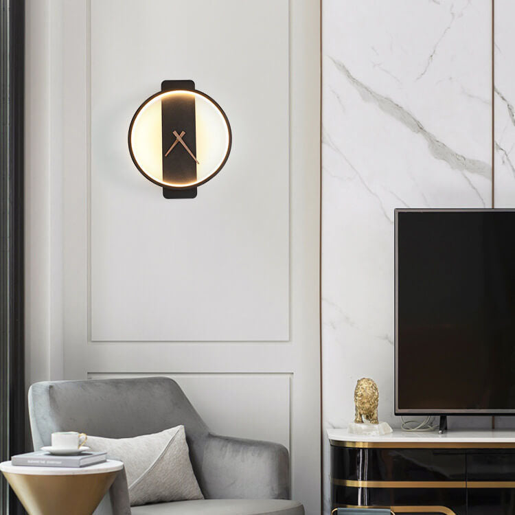 Luxe Klokvormige LED-Wandlamp voor Modern Interieur