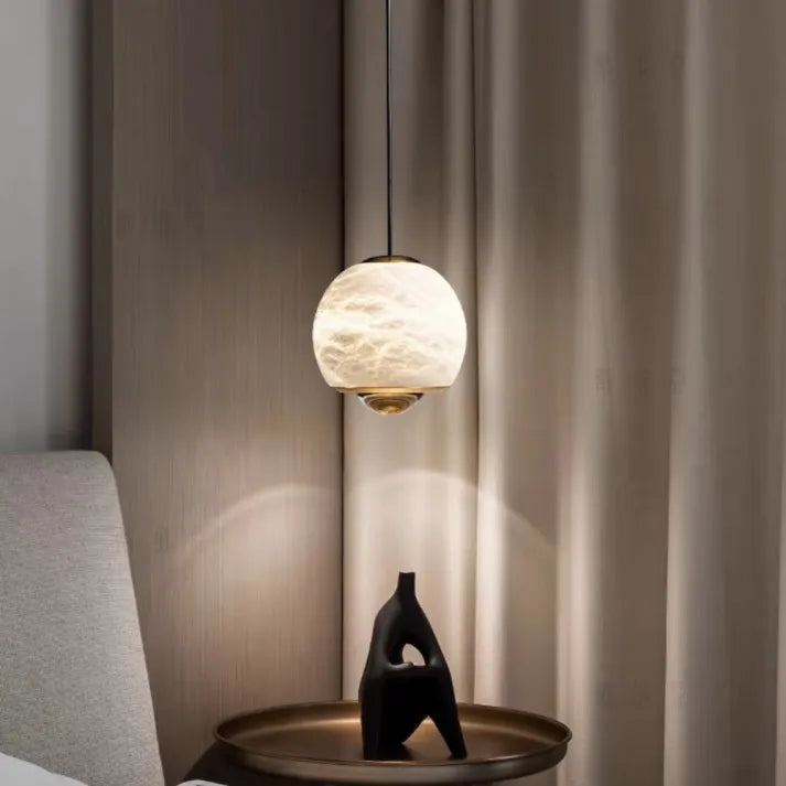 LumiereNordique Elegance Plafondlamp - Scandinavische Marmeren Hanglamp