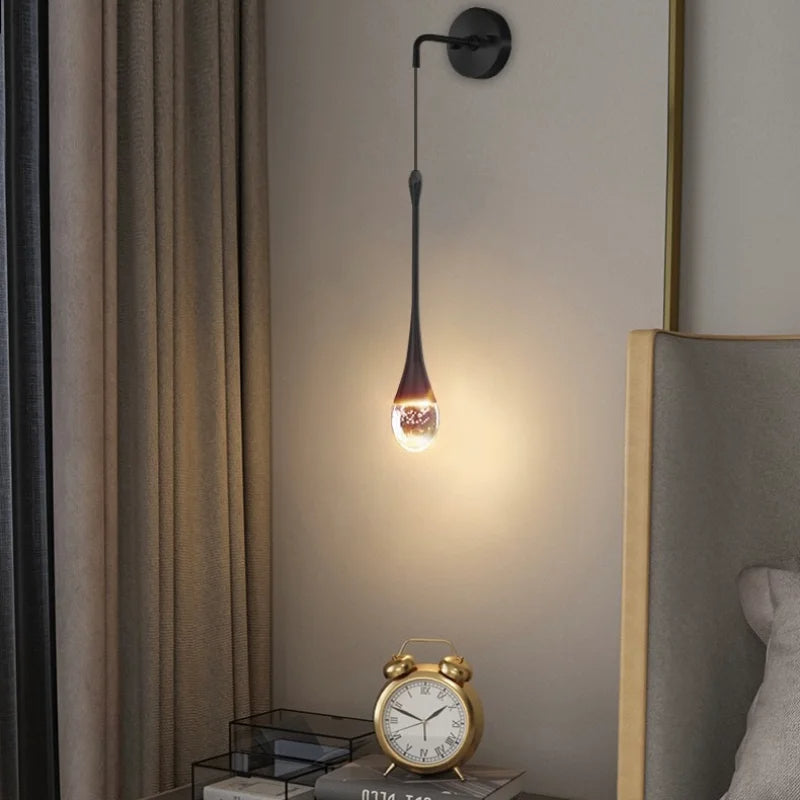 Elegant Druppelvormige Wandlamp - Luxe voor Jouw Interieur