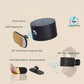 360° Wandlamp - Draadloze Oplaadbare Muurlamp