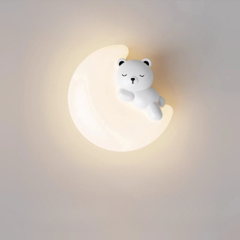 PandaGlow Lamp - Liefelijke LED Wandverlichting voor Kinderen