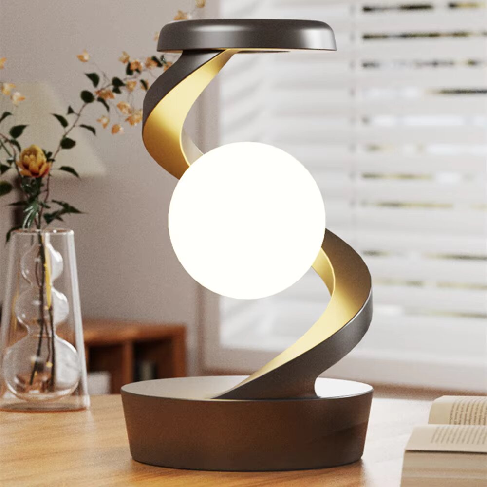 Futuristische FloatCharge Verlichtingswonder met Draadloze Oplader