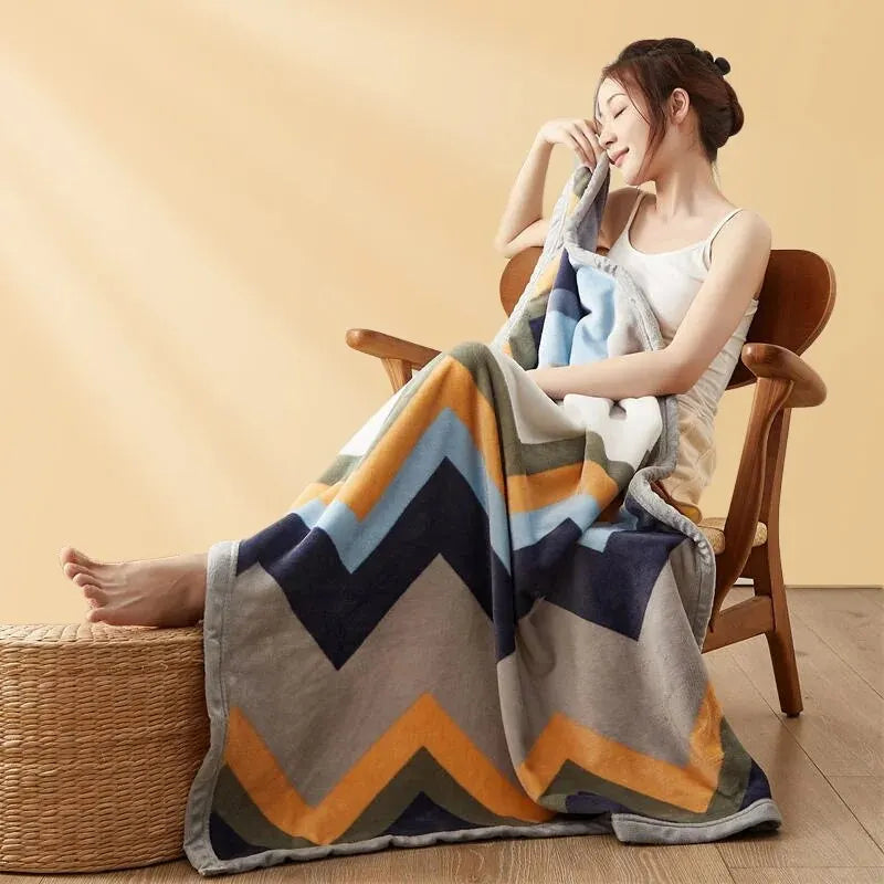 FlannelWarm - Luxe Verdikte Flanellen Deken