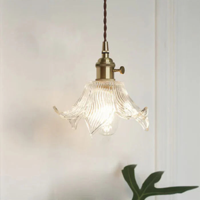 OpulentGlow Pendant – Elegante Glas Hanglamp