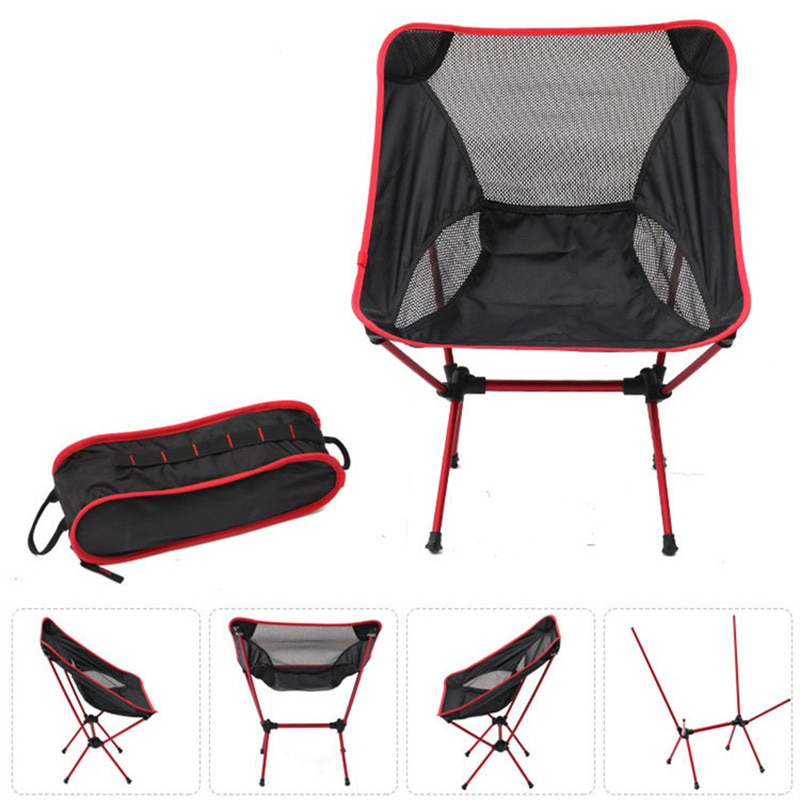 MoonFold Chair - Compacte Opvouwbare Stoel voor Buiten