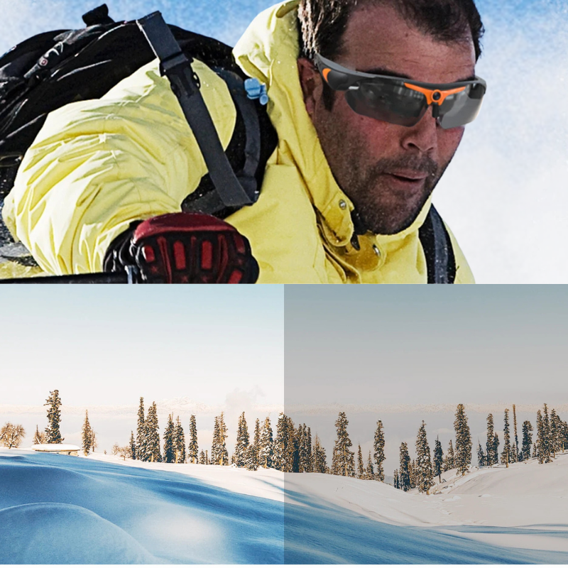 AdventureVision Glasses - Stijlvolle HD Camera Zonnebril