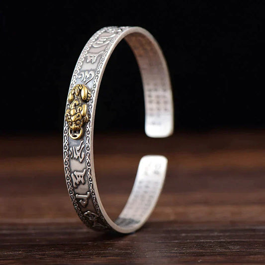 Verleidelijk Zilveren Pixiu Armband voor Rijkdom | Ontdek de Magie van de Chinese Mythologie