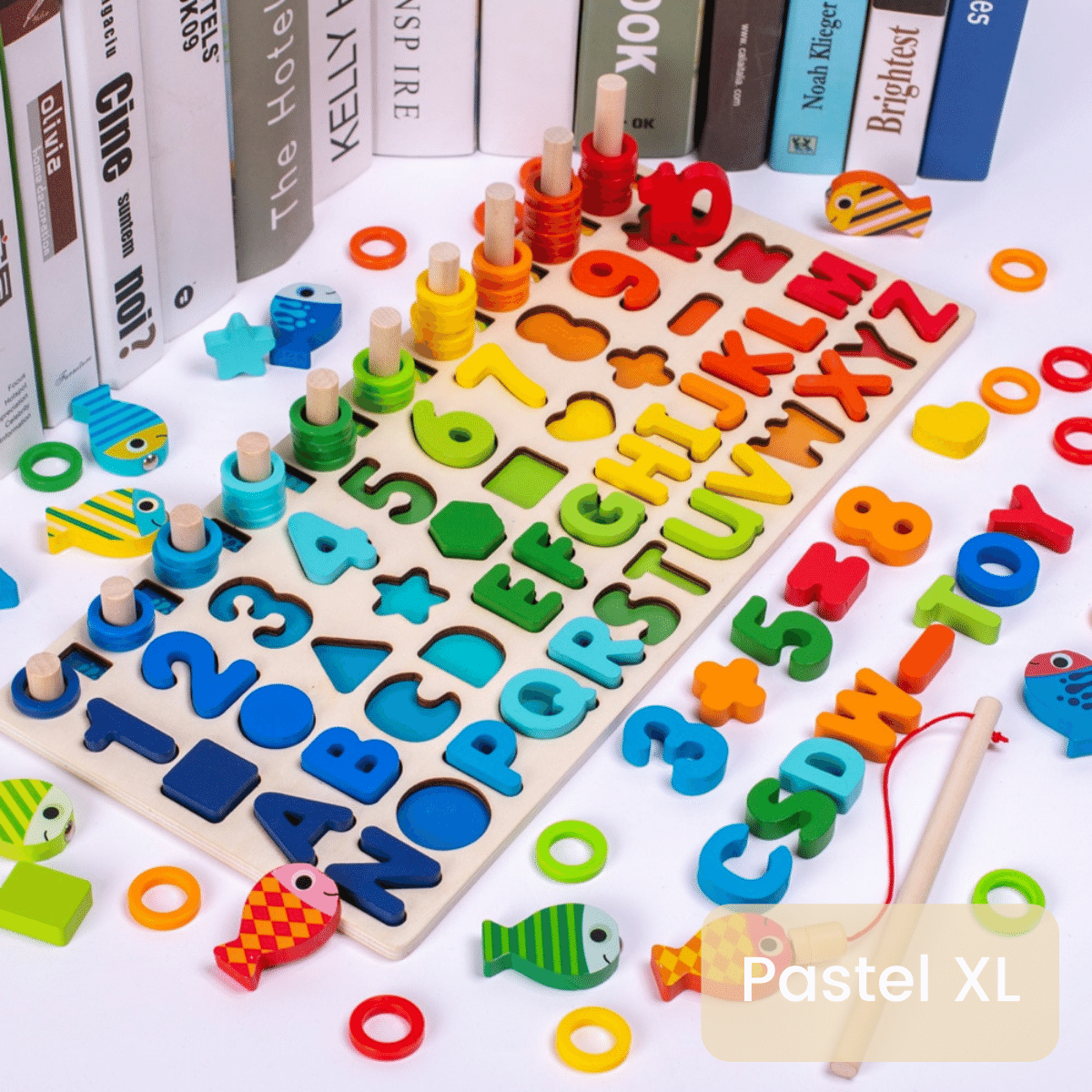 SafariExplorer - Houten Montessori Peuterspeelbord