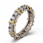 Auryn Ring - Elegante Platina Kruis Sieraad