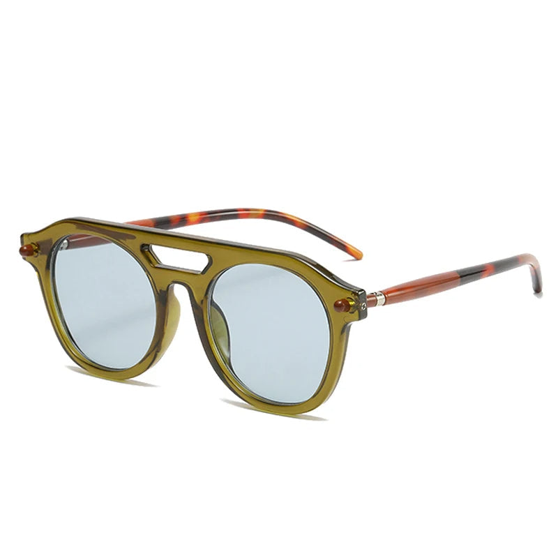WesselShade - Retro Zonnebril met Trendy Design