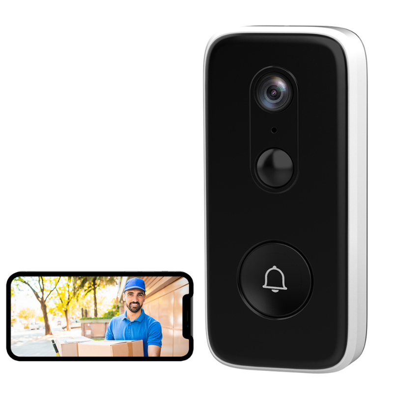 SecureHome CameraPorte - Slimme 3MP Deurbel met WiFi