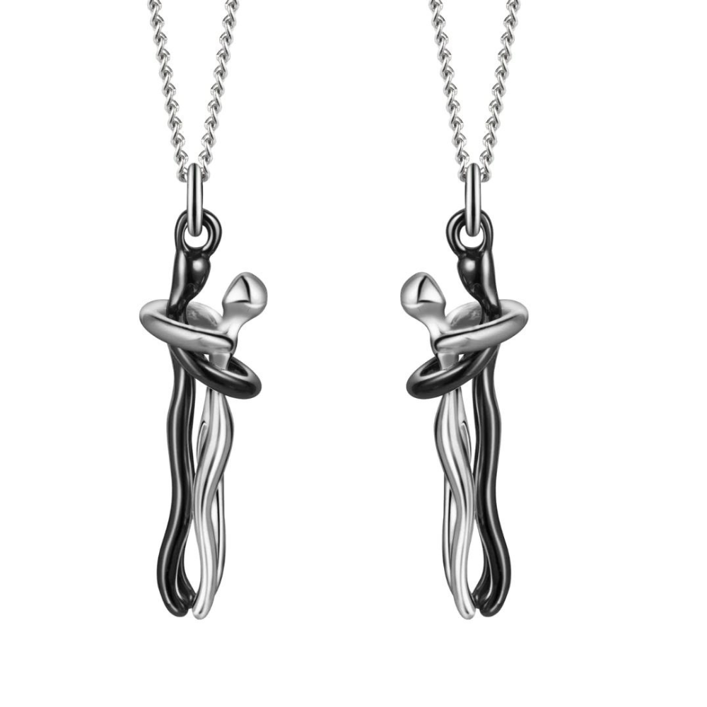 Luxe Hanger Ketting voor Koppels | Tijdloze Liefde en Stijl