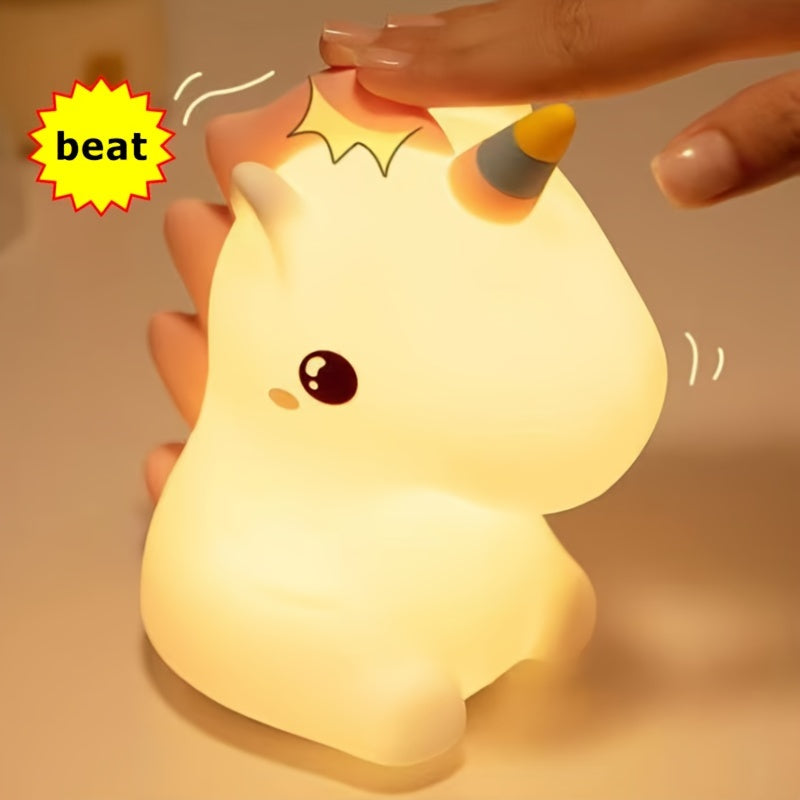 UnicornGlow Night Light - Kleurrijk LED Lampje met Bescherming