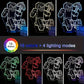 IlluGlow - 3D Nachtlamp met Kleuren en USB