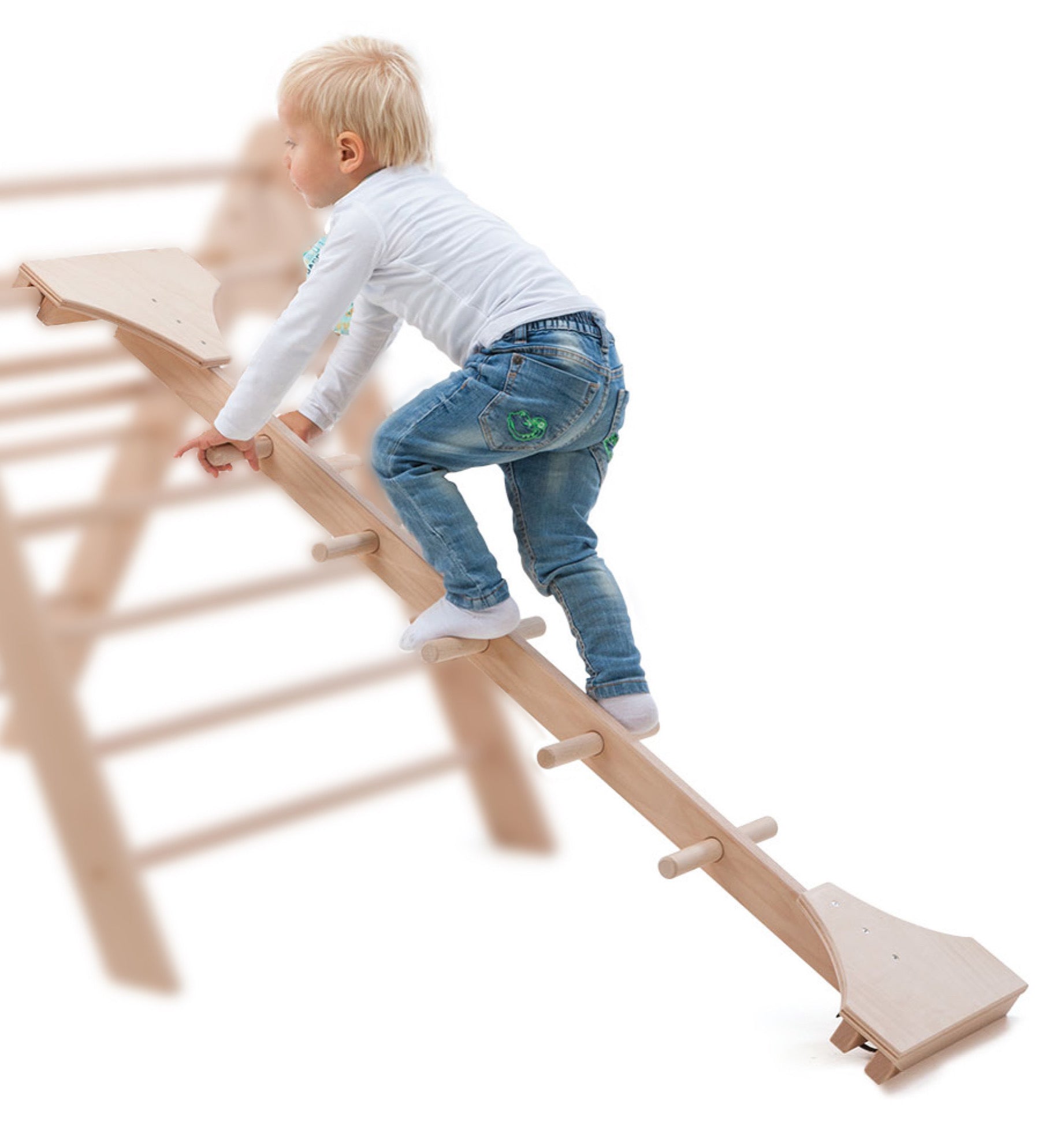 ClimbPlay Frame - Kinderklimrek met Balanciersteun