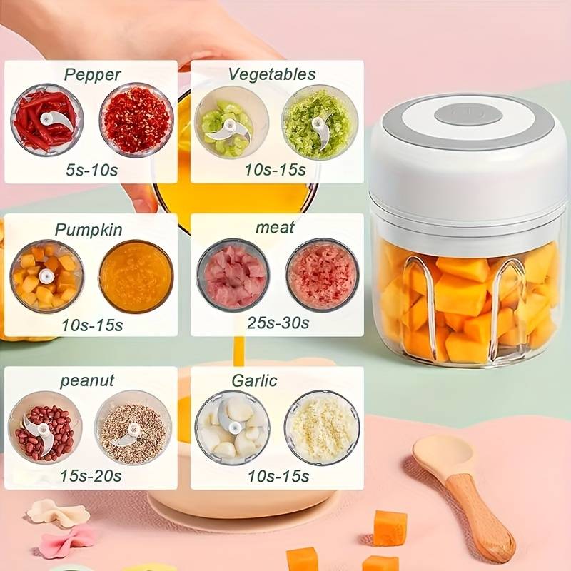 Zarina Cutter - Compacte Draadloze Keukenhulp