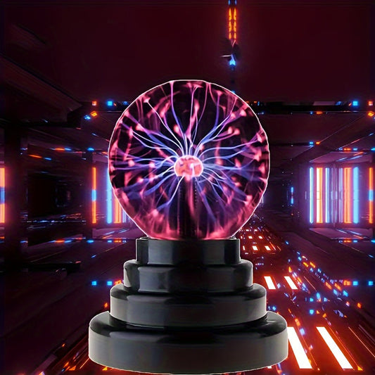 PlasmaGlow - Interactieve LED Plasmabal met USB