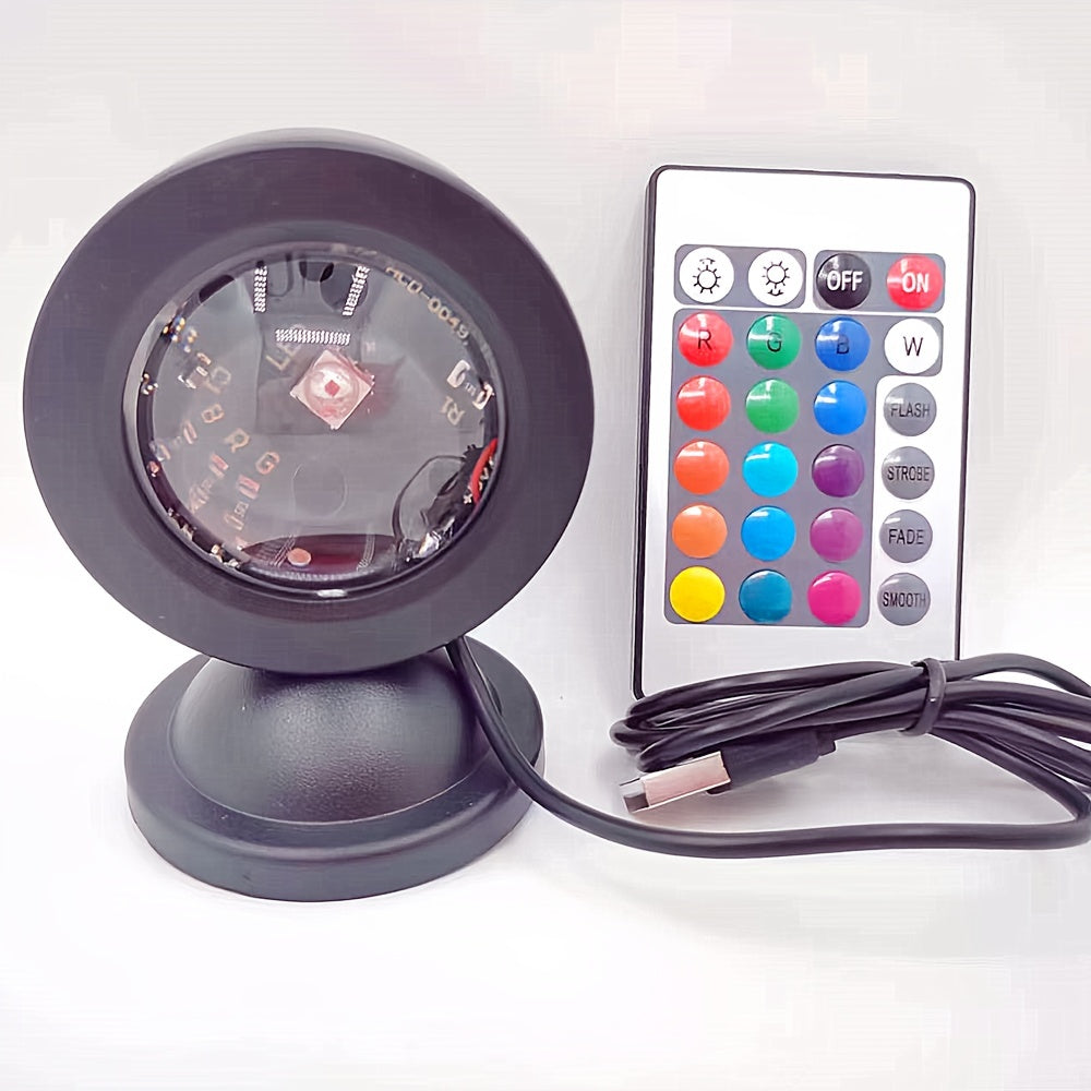 SunGlow Projectielamp - 16 Kleuren met Afstandsbediening