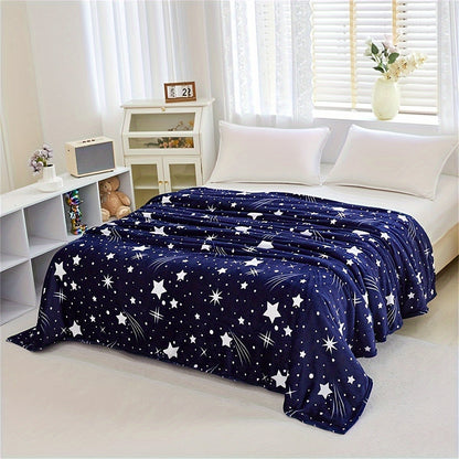 MeteorFleece – Zachte Fleece Deken met Meteor Patroon