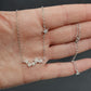 StarGleam Necklace - Stijlvolle Zilveren Sterrenketting