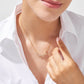 Lucky Charm Necklace - Elegante Hartvormige Ketting in Goud