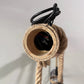 AlessioGlow - Retro Metal Hout Hanglamp voor Sfeervolle Interieurs