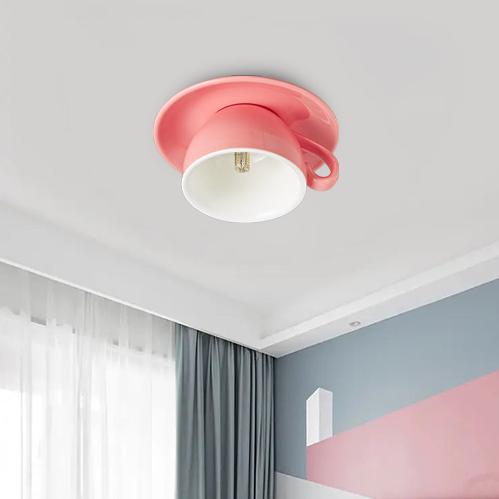 VibrantGlow Chandelier - Elegante Gekleurde Keramische Kroonluchter