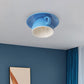 VibrantGlow Chandelier - Elegante Gekleurde Keramische Kroonluchter