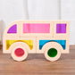 CreativeBlocks – Kleurrijke Houten Speelstenen voor Kinderen