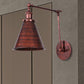 IndustrialFarm – Wandlamp in Zwart/Roest met Landelijke Stijl
