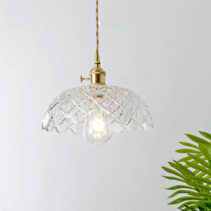 OpulentGlow Pendant – Elegante Glas Hanglamp