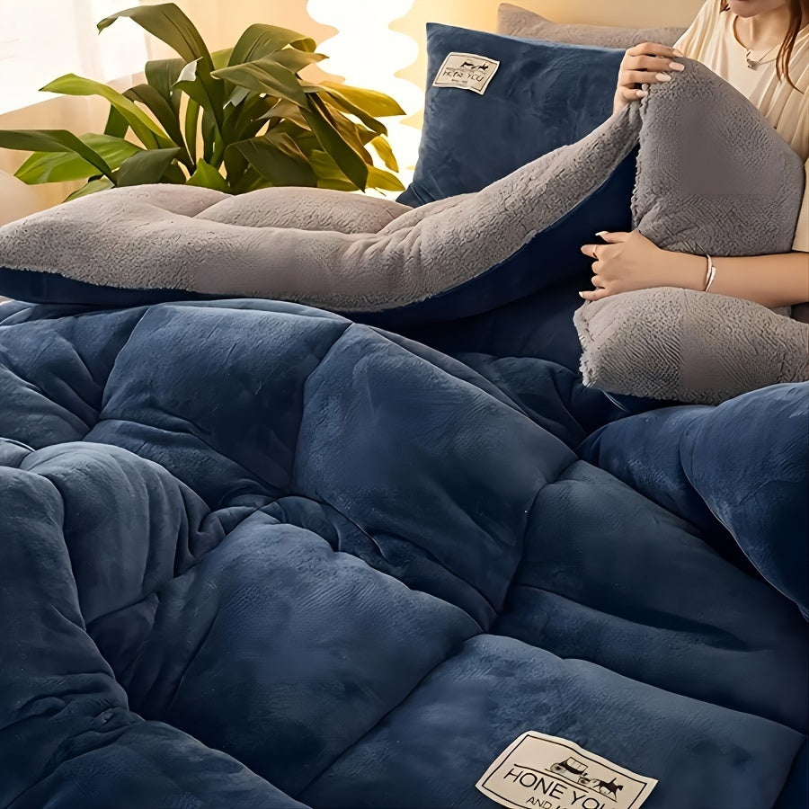 SherpaGlow – Zachte Fleece Deken voor Alle Seizoenen