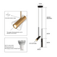 Elegante LED Hanglamp voor Sfeervolle Slaapkamers – 15m²