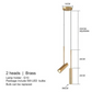 Elegante LED Hanglamp voor Sfeervolle Slaapkamers – 15m²