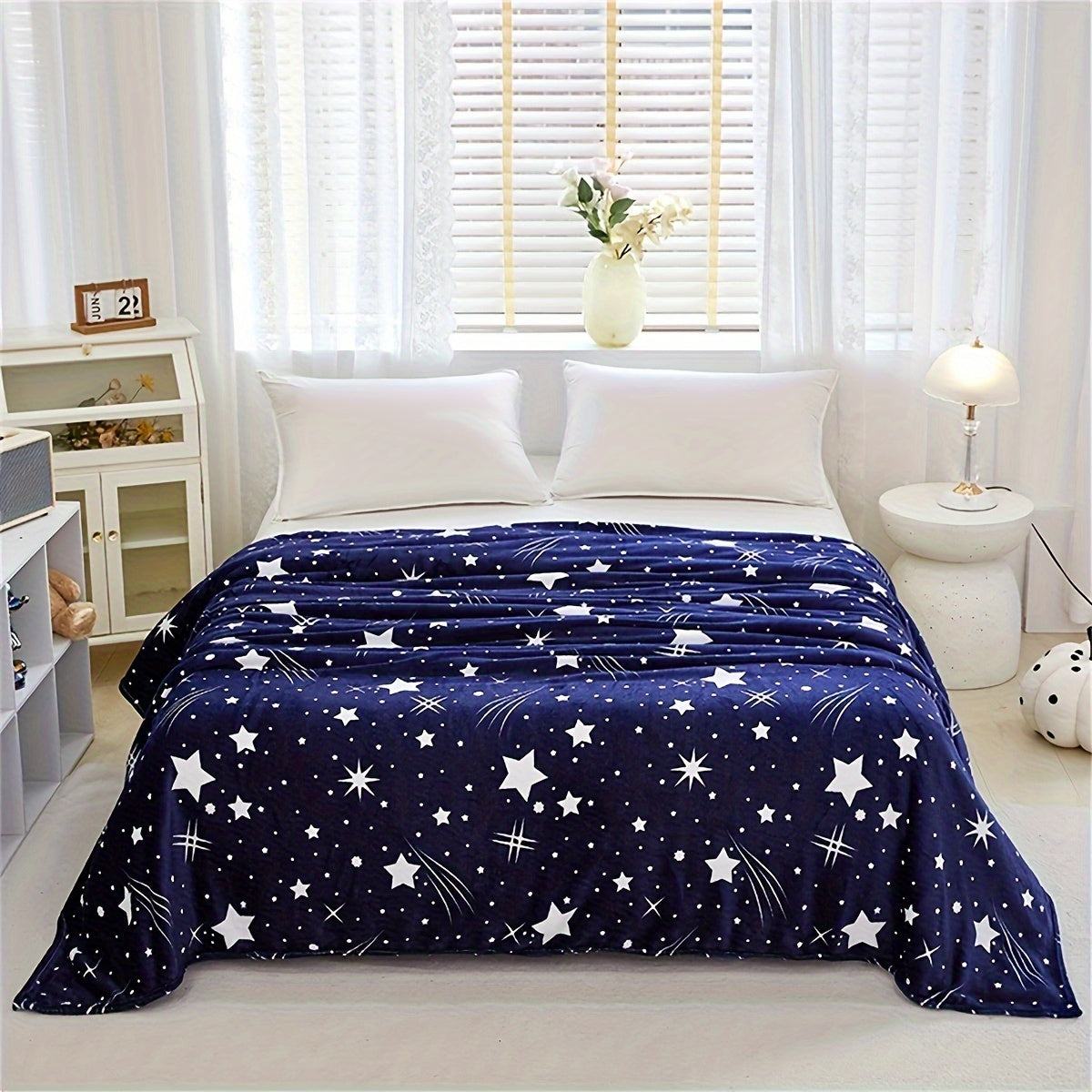 MeteorFleece – Zachte Fleece Deken met Meteor Patroon