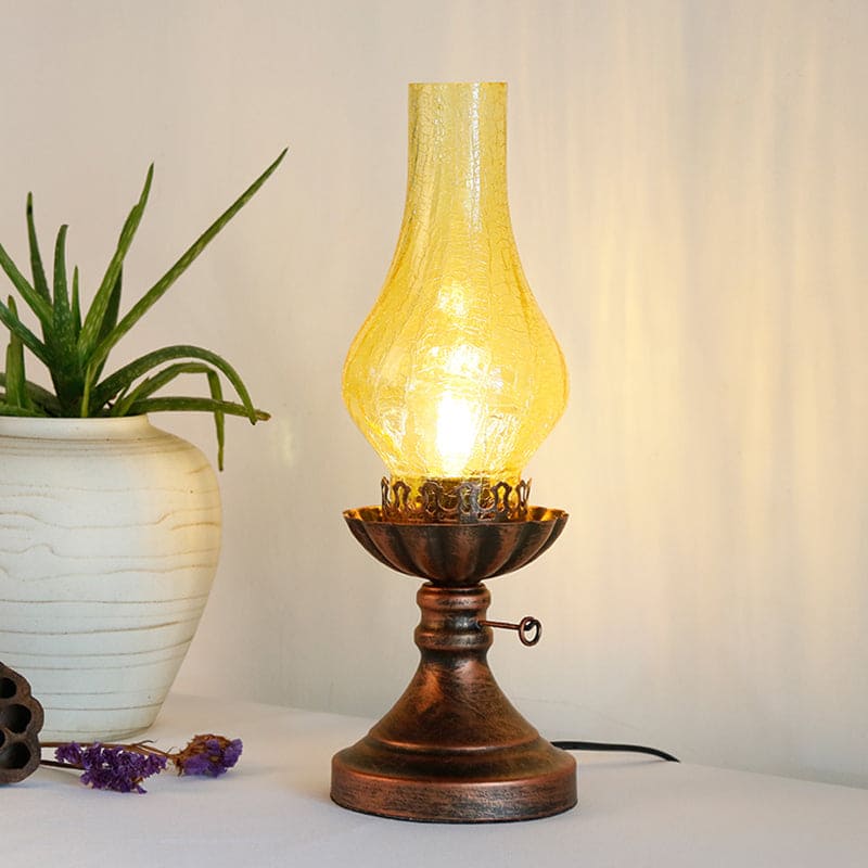 GlowThijs – Retro Sfeerlamp van Craykle Glas