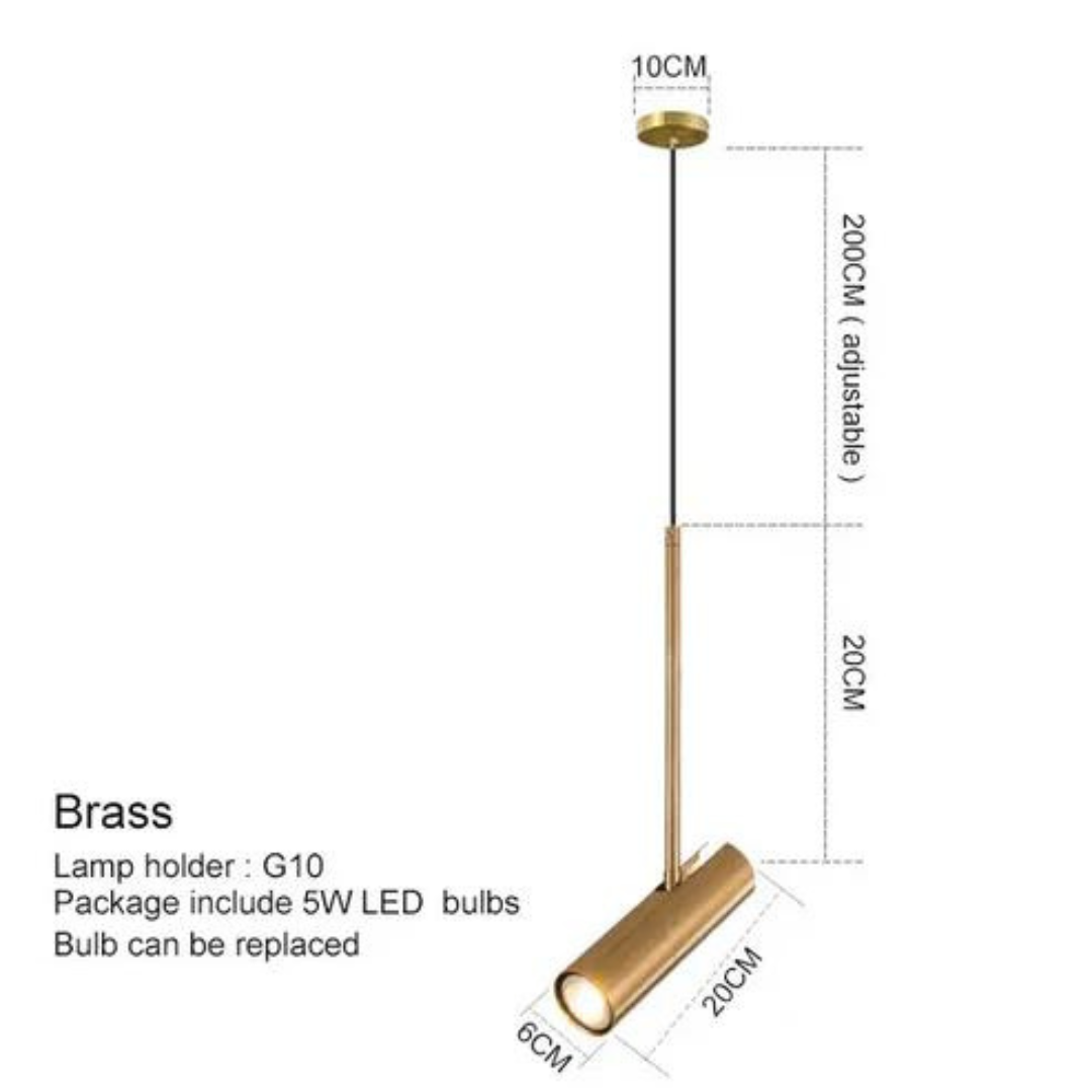 Elegante LED Hanglamp voor Sfeervolle Slaapkamers – 15m²