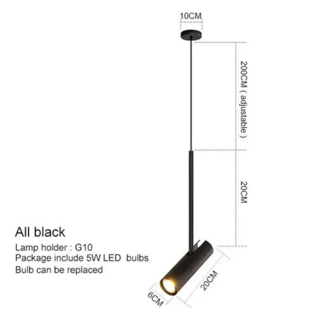 Elegante LED Hanglamp voor Sfeervolle Slaapkamers – 15m²