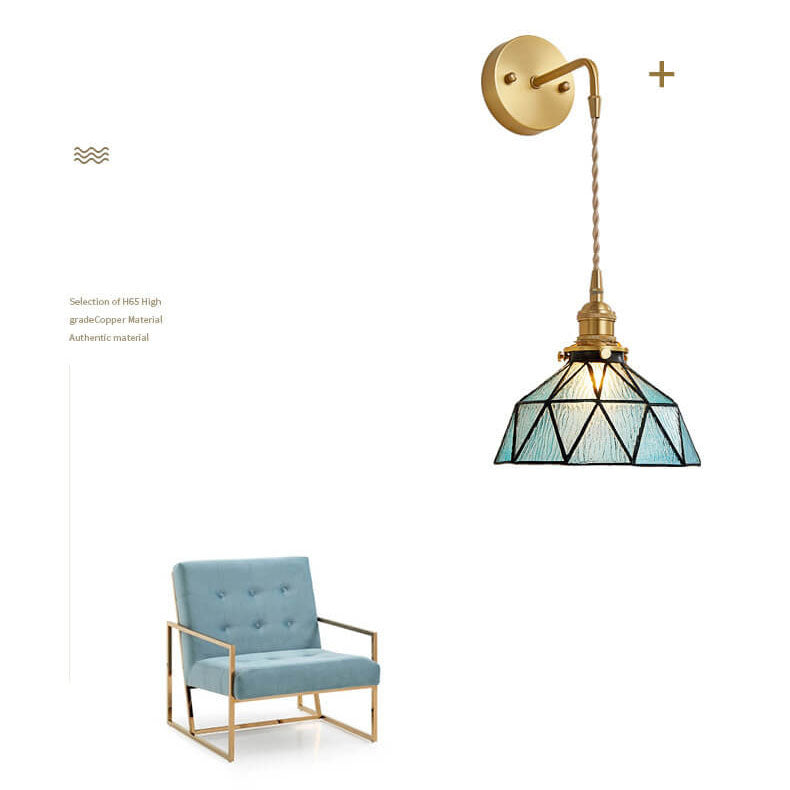 Stijlvolle Aquarius Wandlamp met Waterrippleglas – Modern en Rustgevend