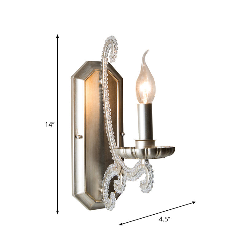 CrystalElegance Wall Sconce – Luxe Wandverlichting met Kristallen